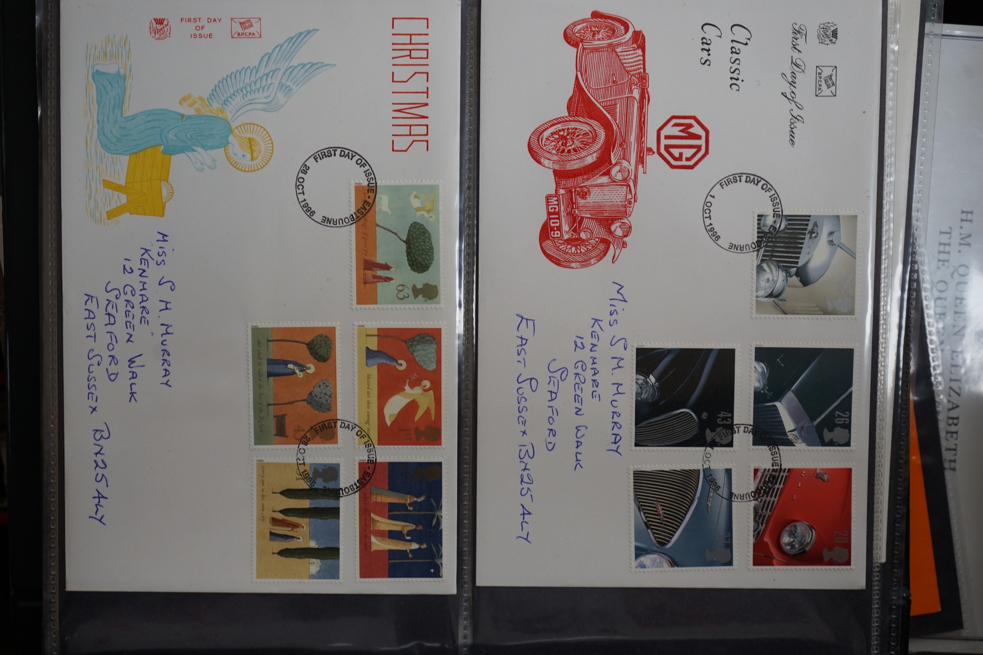 Great Britain stamps and Channel Islands in eleven albums with value in decimal mint issues, booklets, F.D. Covers